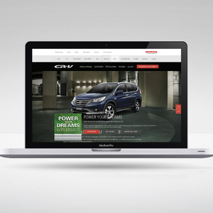 Honda CRV Micro Site